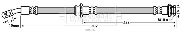 BORG & BECK Pidurivoolik BBH7712